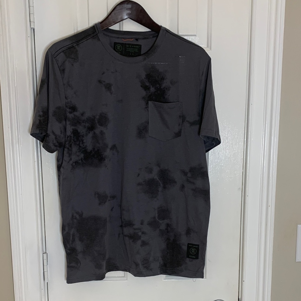 Roark Charcoal Tie-Dye Short Sleeve Tee